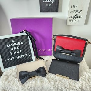 KATE SPADE Make It Mine Bow Byrdie Flap